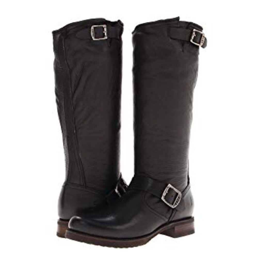 Black Frye Veronica Boots in Great Condition